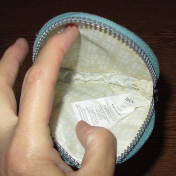 Kipling Marguerite Round Zip Coin Purse - New Without Tags B3 - Picture 3 of 3